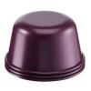 Set de 3 forme TEFAL CreaBake Muffins J3069404, Pentru briose, Diametru 7.5cm, Din otel carbon, Suprafata antiaderenta, Compatibil cu Cake Factory Delices, Dulcis Grey-Byzantium Purple