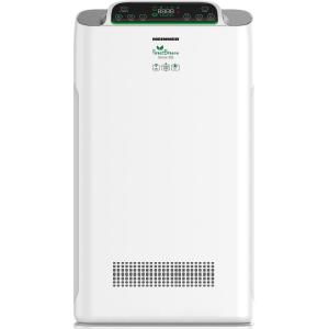 Purificator de aer Heinner HPA-318WIFI, CADR 318m&sup3;/h, 38 m&sup2;, Control tactil cu display, Control WIFI, telecomanda, filtru HEPA H11, Generator ioni negativi, Senzor PM 2.5, Verde/Galben/Rosu