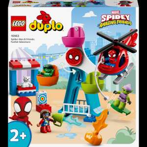 LEGO&reg; DUPLO&reg; Marvel - Omul Paianjen si amicii: aventura in Parcul de distractii 10963, 41 piese