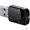 D-Link, Adaptor Wireless AC600, 433Mbps 5GHz + 150Mbps 2.4GHz, NANO, USB, Dual Band, buton WPS