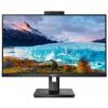 Monitor IPS LED Philips S-line 27" 272S1MH, Full HD (1920 x 1080), VGA, DVI, HDMI, DisplayPort, Pivot, Boxe, Negru