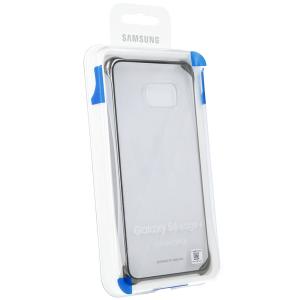 Husa Protectie Spate Samsung EF-QG928CBEGWW Clear Cover albastra pentru Samsung G928 Galaxy S6 Edge Plus