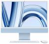 Sistem Desktop PC iMac 24" (2023) cu procesor Apple M3, 8 nuclee CPU si 8 nuclee GPU, 24", Retina 4.5K, 256GB SSD, INT KB, Albastru