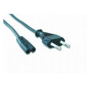 CABLU alimentare GEMBIRD casetofon, 1.8m, intrare Euro plug, iesire C7, bulk, black, "PC-184/2"