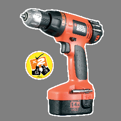 Masina de gaurit/insurubat cu acumulatori 14,4V Black&amp;Decker