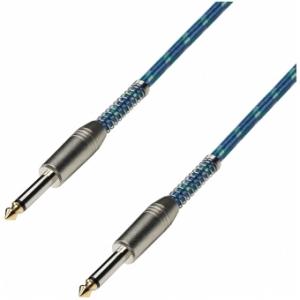 Adam Hall Cables K3 IPP 0900 V - Vintage Instrument Cable 6.3 mm Jack mono to 6.3 mm Jack mono 9 m