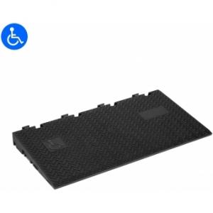Defender 3 2D R - Defender 3 2D modular system for wheelchair ramp and wheelchair accessible transition - Ramp