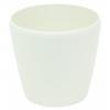 Europalms deco cachepot luna-33, round, white