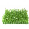 Europalms grass mat, artificial, green-white, 25x25cm