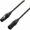 Adam Hall Cables 5 STAR DGH 0100 - DMX Cable Neutrik&reg; 5-pole XLR female x 5-pole XLR male | 1 m