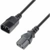 Adam hall cables 8101 ke 0050 - power extension cable c14 -