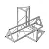 Decotruss sac-45 corner 4-way l+h silver