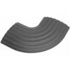Defender office c grey - 90&deg; curve grey for 85160 cable duct