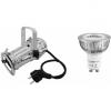 EUROLITE Set PAR-16 Spot sil + GU-10 230V COB 1x3W LED 2700K