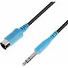 Adam Hall Cables 3 STAR B VMIDI 0150 - TRS/MIDI Cable Jack TRS x MIDI 5-pole | 1.5 m