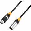 Adam Hall Cables K 4 DGH 0050 IP 65 - DMX AES/EBU Cable 5-pole XLR male to XLR female IP65 0.5 m