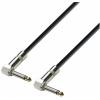 Adam hall cables k3 irr 0060 - instrument cable 6.3 mm angled jack