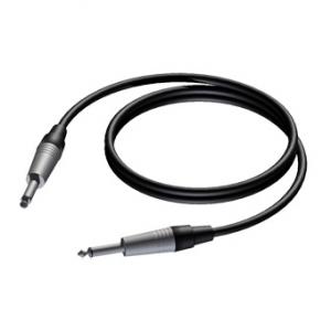 CAB590 - 6.3 mm Jack male to 6.3 mm Jack male - Speaker cable 2 x 1.5 mm&sup2; - 3 METER