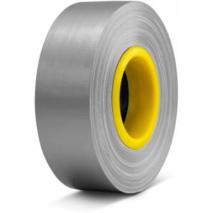 Defender EXA-TAPE S 50 ERGO-CORE - Premium fabric tape with ERGO core, Silver, glossy, 50 mm x 50 m
