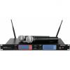 Omnitronic uhf-502 2-channel wireless mic system 863-865 mhz