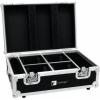 Roadinger flightcase 4x akku tl-3 trusslight quickdmx