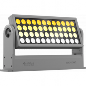 ARCPOD48Q - 48x10 W high RGBW brightness and outdoor compact washlight, IP 66