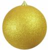 Europalms deco ball 20cm, gold, glitter