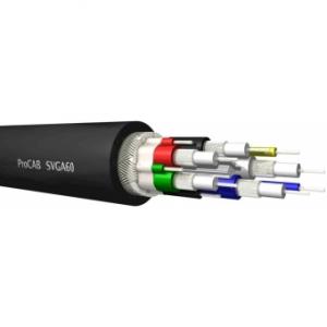 SVGA60/1 - SVGA RGBVH cable - flex 0.14 mm&sup2; - 26 AWG - super flexible, double shielded - 100 meter