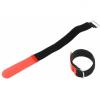 Adam hall accessories vr 4040 red - hook and loop cable tie 400 x 38