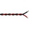 PR4602/1 - Twisted assembling cable - 2 x 1 mm&sup2; - 17 AWG - 100 meter, black &amp; red