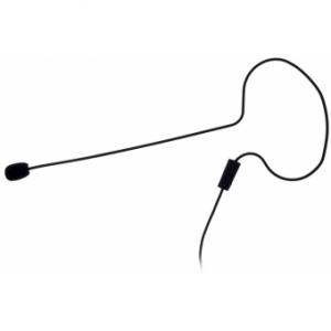 AUDAC CMX700BJ - Microfon headset clip-on cu condensator, Mini Jack " Negru
