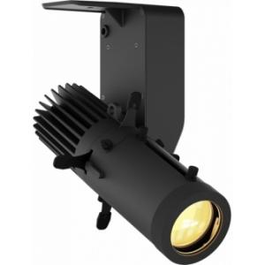 ProLights EclDisplay DATWhite Proiector Led Dmx/Dali/knob control, 25W White LED 2700K, BK, w/o: lens, track and cable
