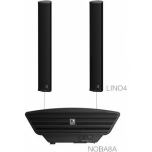 Sistem audio complet CONGRESS9.3 LINO4 + NOBA8A-Black