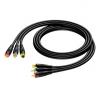 Cav130/1.5-h - svhs male /2x rca male - svhsm/2 x rca m - 1.5m -