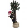 Europalms christmas bear, with fir, 105cm