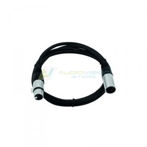 OMNITRONIC XLR cable 5pin bk 1m