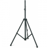 Speaker stand, aluminium, black nylon, h: 1305-2250 mm