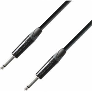 Adam Hall Cables K5 IPP 0300 - Instrument Cable Neutrik 6.3 mm Jack mono to 6.3 mm Jack mono 3 m