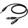 Cab734/1.5 - 6.3 mm jack male stereo - 2 x