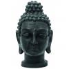 Europalms head of buddha, antique-black, 75cm