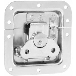 Adam Hall Hardware 17295 SP - Butterfly Latch medium with Spring non cranked 9 mm deep padlockable