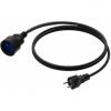 CAB475/3-F - Power cable - schuko male - schuko female - France - 3 x 1.5 mm&sup2; - France - 3 meter
