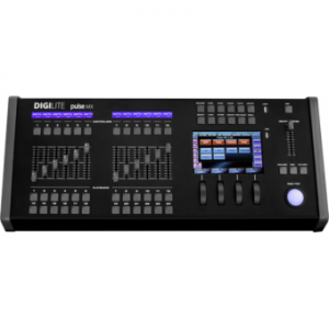PULSEMX - Light consoles, 3072 DMX channels, 7'' touch display, SMPTE/MIDI input