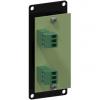 CASY138/B - CASY 1 space with 2x 3-pin terminal block to 3-pin terminal block - Black