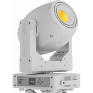 Prolights Jet Spot3 WH - Moving Spot Head 240 W LED, 20&deg;, prisma 3 f, frost/ Alb