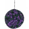 Europalms boxwood ball with purple leds, artificial,