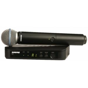 Sistem Wireless SHURE - Microfon Vocal BLX24/Beta58