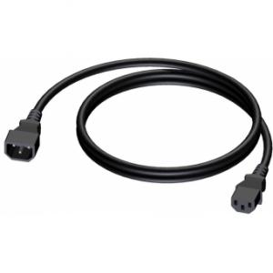 CAB480/1 - Power cable - euro power male - euro power female - 3 x 1.5 mm&sup2; - 1 meter