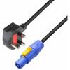 Adam hall cables 8101 pcon 0300 gb - power cord bs1363 - powercon