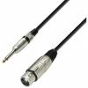 Adam hall cables k3 mfp 0100 - microphone cable xlr female to 6.3 mm